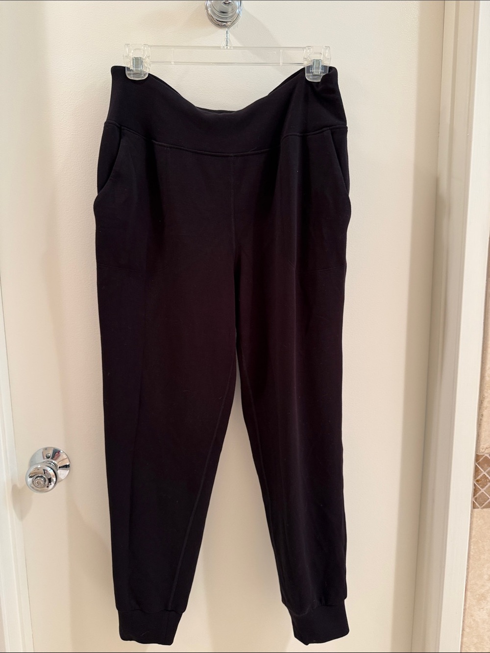 black size large joggers